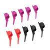 10pcs Sewing Fingerthing Pusher Thread Controller Colourful Finger Protector Awl and Fabric Pusher Sewing Fabric