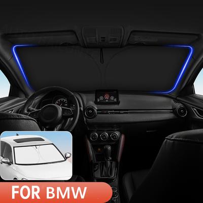 Для BMW X1 X3 X4 X5 X6 X7 Автомобильный солнцезащитный козырек на лобовое стекло Чехол на переднее окно Солнцезащитный козырек Автоаксессуары для интерьера Защита от УФ-излучения