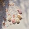 Наклейки для маникюра 'Фруктовая вечеринка' Ананас Питайя Киви Яблоко Арбуз Клубника Апельсин Гранат Персик Инжир Декал для маникюра