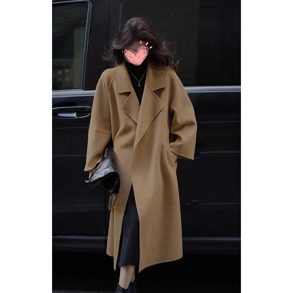 Женская осенне-зимняя шерстяная куртка из шерсти