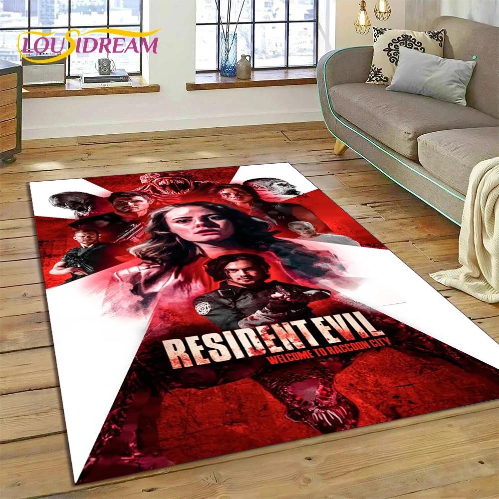 3D Игры Хоррор R-Resident Evil Ковер Игровой Коврик для Спальни Гостиной Домашний Декор Дивана, Детская Игра Большой Декор Напольный Коврик