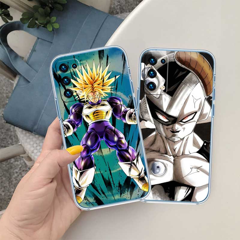 RE27 Чехол для телефона Dragon Ball Trunks Прозрачный для Motorola Moto G7 G8 G9 G84 G85 G73 G24 G15 Z2 Play Power Plus