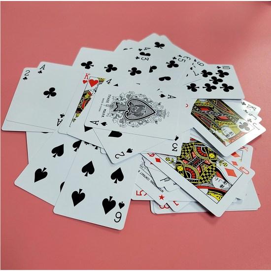 ContiA Casino Trump Card Board Game Playing Poker Hold'em Card Magic Hula High-end Plastic, Popular Korean Game