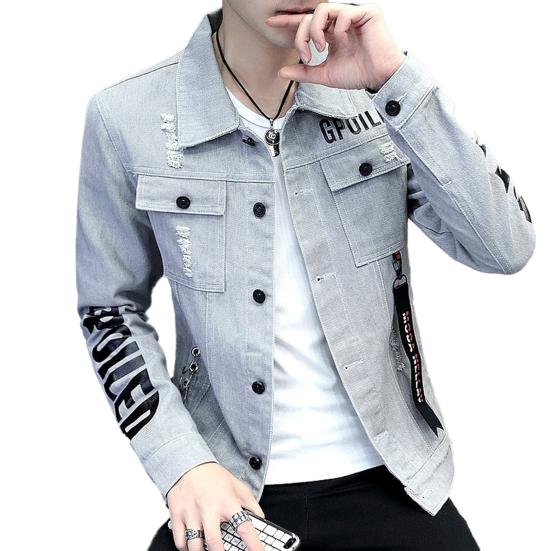 Casual Jacket Pocket Design Keep Warm Lint Free Autumn Spring Lapel Casual Coat Men Costume for Male