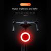 Свет, велосипедные задние фонари с USB-зарядкой, водонепроницаемые, предупреждение о безопасности для велосипедистов