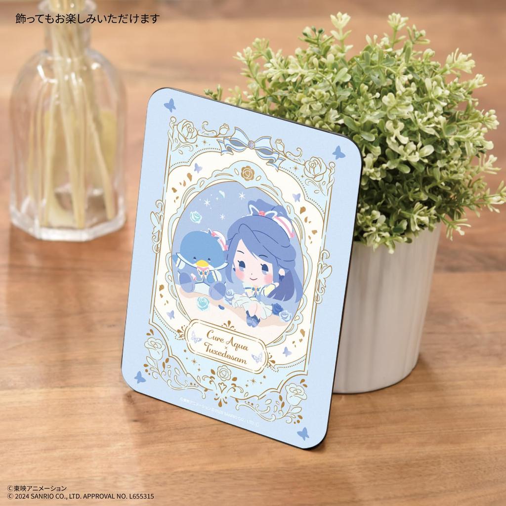 Gourmandise PreCure 5 x Sanrio Characters Mouse Pad Cure Aqua Yes! GoGo! BNP-05E