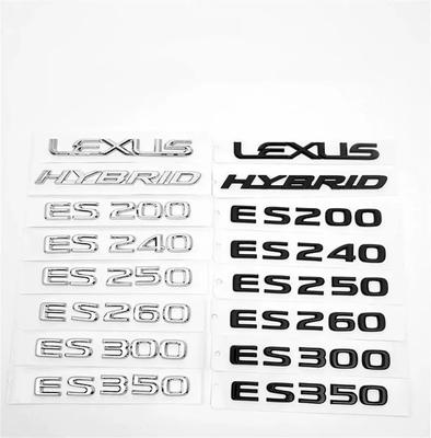 Применимый логотип Lexus ES IS GS NX HYBRID буквенная наклейка на багажник Английская цифровая наклейка