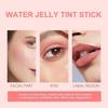 Milk Cooling Water Jelly Tint, Water Jelly Tint Stick, Milk Jelly Tint Jelly Blush Stick, Sheer Lip & Cheek Stain Buildable Watercolor Finish