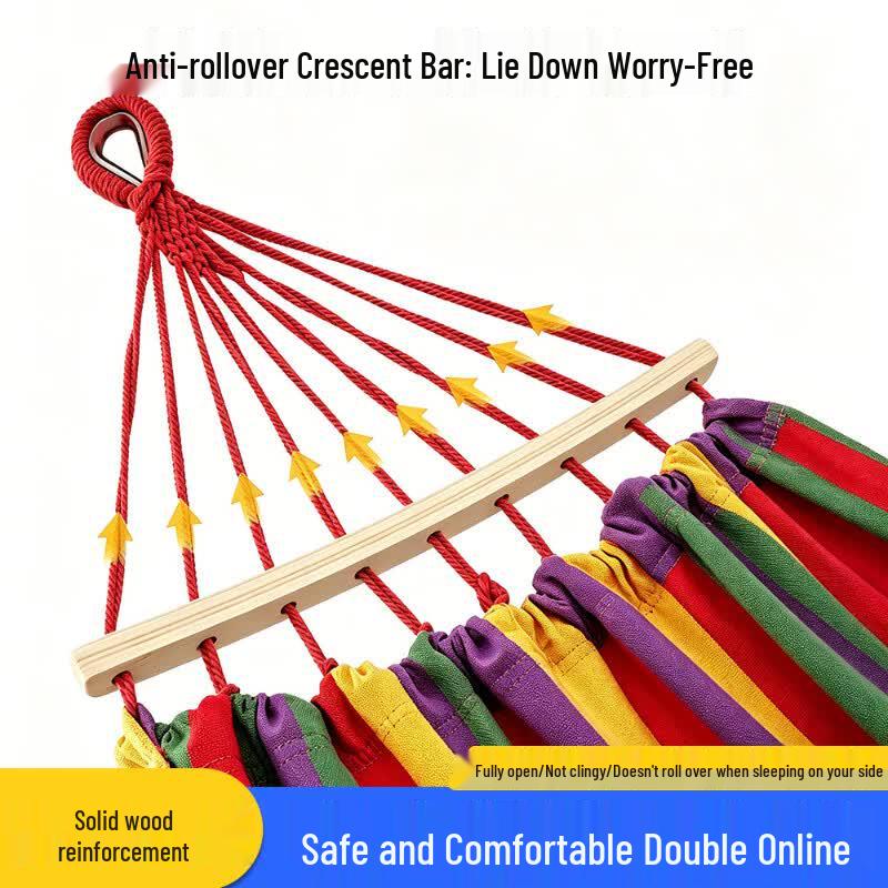 Fengsuo Striped Anti-rollover Hammock Swing