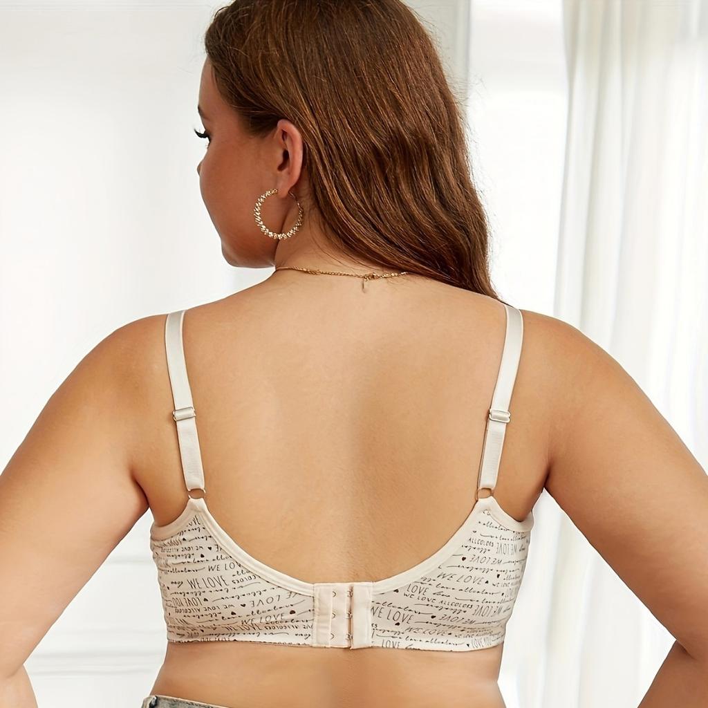 Sexy Lace Plus Size Adjustable Bra Sexy Push Up Camisole Bra