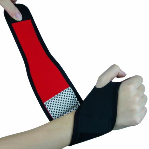 Unisex Men Women Self-Heating Wristband Sports Protection Professional Wrist Pad Wrist Brace for Workout Gym Power Training Bracers