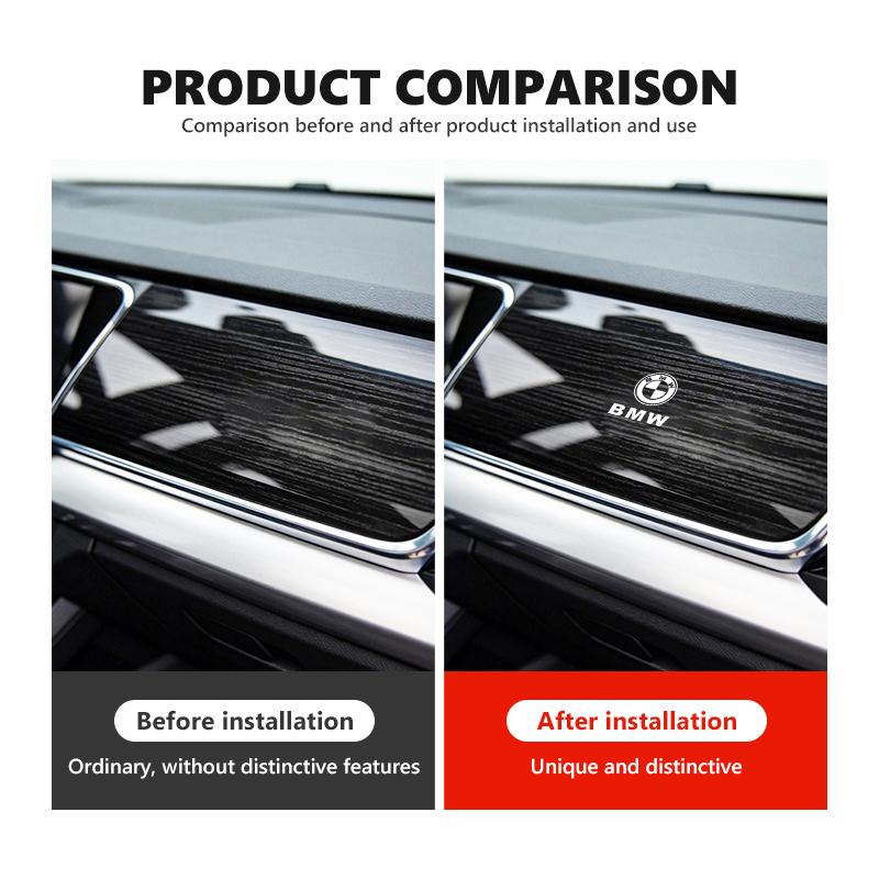 Car Logo Sticker Crystal Auto Stickers Fuel Tank Decor Accessories For BMW Performance X1 M3 M6 F01 F02 E34 E36 E60 F10 F20 X6 PI1