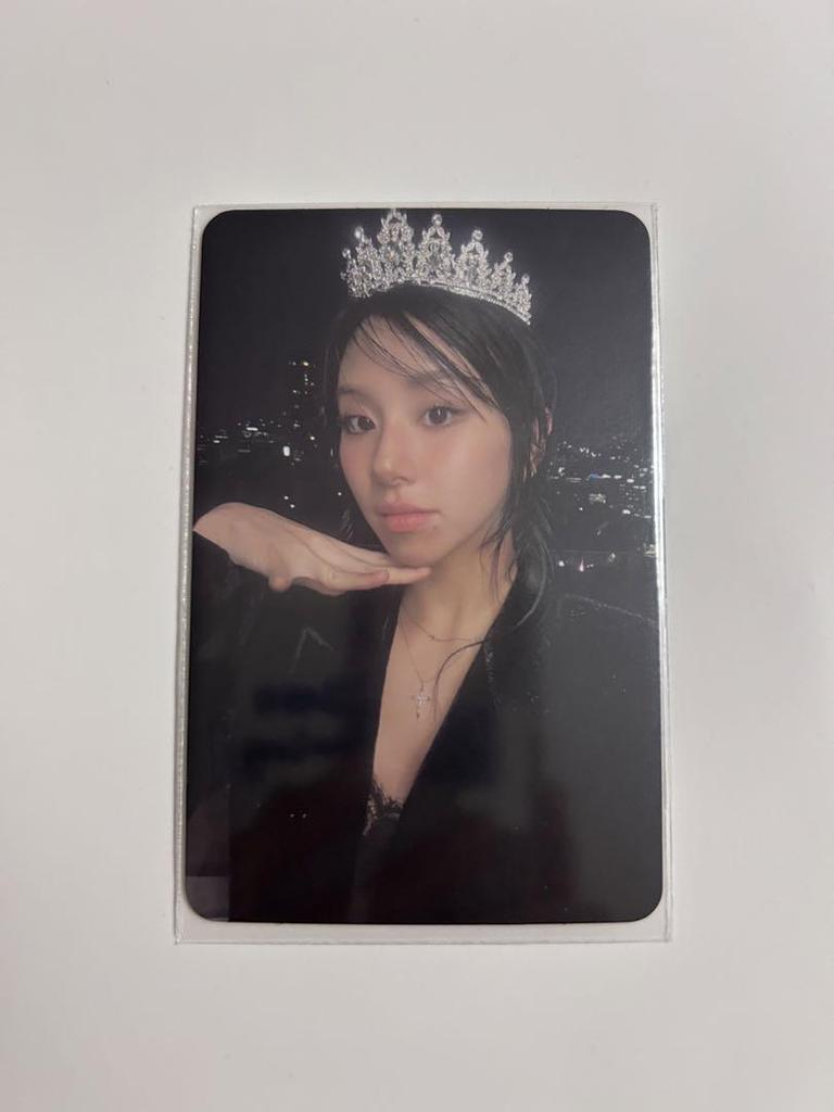 [USED] Twice Chaeyoung NEMO Tiara Trading Card