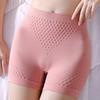 Women Underpants No Hemming Flat Angle Comfortable Seamless Anti-pilling Soft Anti-septic Tummy Control Safety Pants