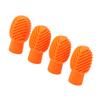 4PCS  stick Silent Practice Tip Silicone Stretchable   Practice Percussion Tip