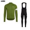 Men Women Cycling Jersey Set Long Sleeve Breathable Mountain Road Bike Sportswear
