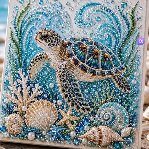 Portable Home Ghost Pearl Art DIY Kit