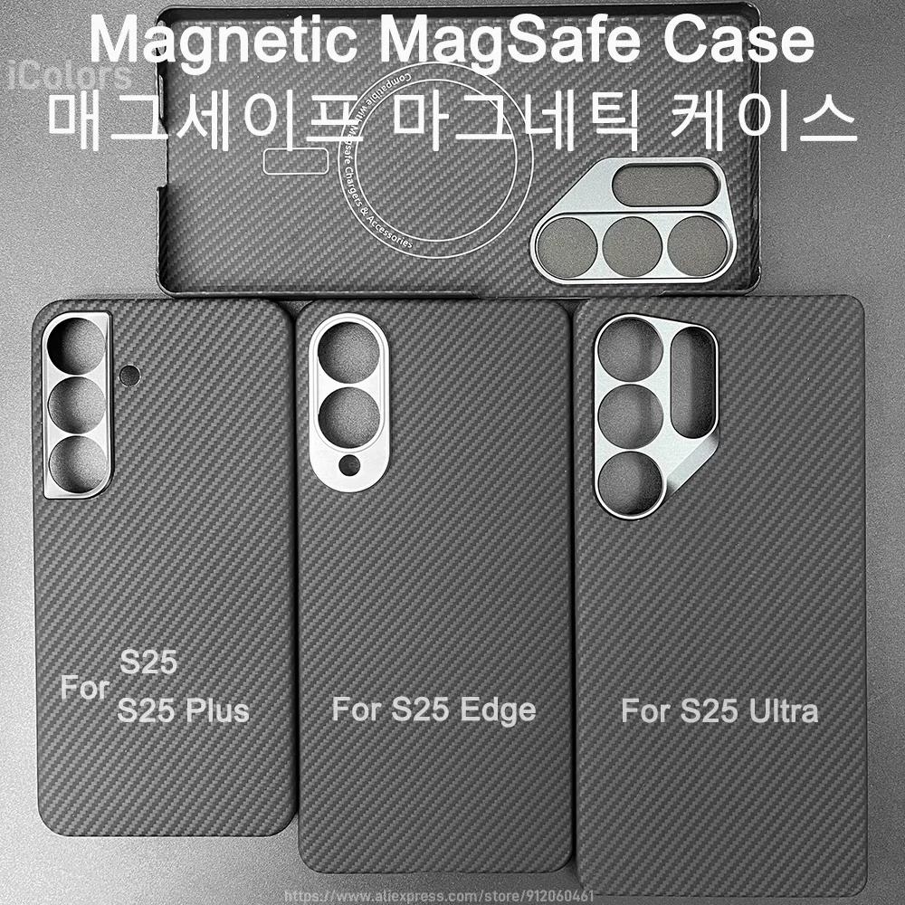 For Samsung Galaxy S25 S26 Ultra/S26 S25 Plus/S26 S25 Edge Genuine Carbon Fiber Aramid Case Ultra Thin Protective Cover