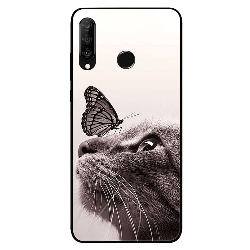 For Huawei P30 Lite Case Cover 6.15 inch Soft TPU Phone Case For Huawei P 30 lite Bumper Cover For Huawei P30 lite Coques Fundas