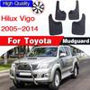 4 шт. брызговики для Toyota Hilux Vigo 2005-2014 передние и задние брызговики аксессуары для крыльев