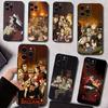B-Baccano Wallpaper  Phone Case Silicone Soft For IPhone 17 16 15 14 13 12 11 X XR Plus Pro Max Plus