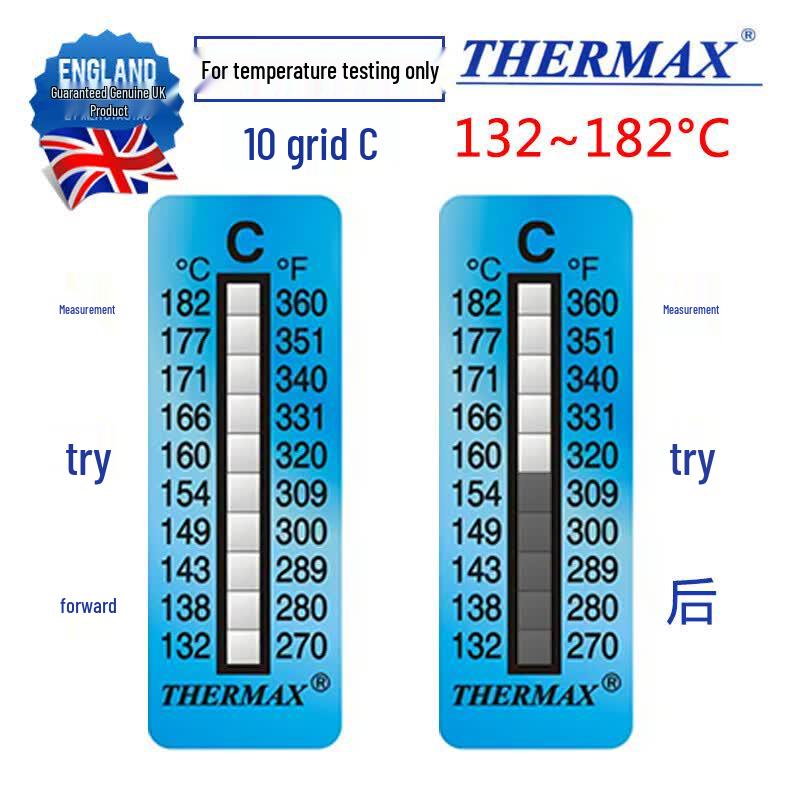 THERMAX UK Импортная лабораторная термобумага для тестирования температуры (Китайская версия)