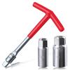 LEONTOOL Головка для свечей зажигания Ключ-головка для свечей зажигания для оппозитных двигателей Универсальная Гибкая Головка для свечей зажигания Автомобильное обслуживание Размер свечи 16 мм