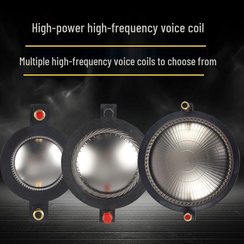 44-мм высококачественный рупорный твитер со звуковой катушкой и 34-мм композитной диафрагмой из синей пленки.