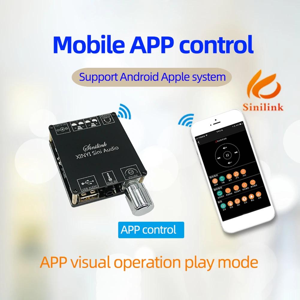 ZK-MT21 2x50Вт+100Вт 2.1-канальный цифровой усилитель мощности сабвуфера Bluetooth 5.0 AUX 12В 24В Аудио Стерео Басовый Усилитель для Дома