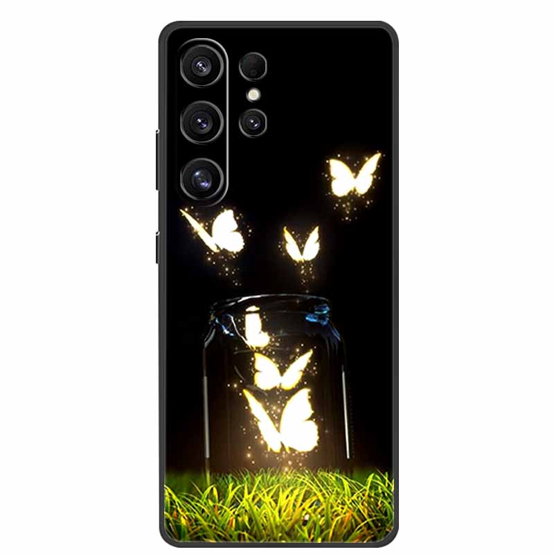 Чехол для Samsung Galaxy S26 Ultra Роскошный Мягкий Силиконовый ТПУ Чехол для Телефона для Samsung S26 Ultra S26Ultra 5G Мультяшный Защитный Чехол