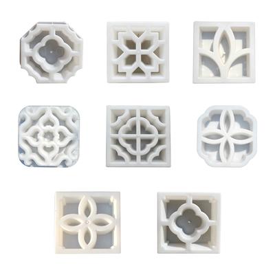 DIY Садовая Цементная Форма под Старинный Кирпич Форма для Садовой Дорожки 3D Резьба Нескользящая Бетонная Пластиковая Форма для Мощения