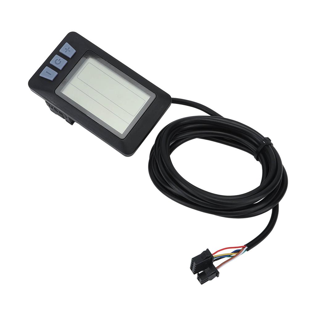 Electric Bike LCD Display Waterproof Compact Light Weight Electric Scooter Display Panel 24V 36V