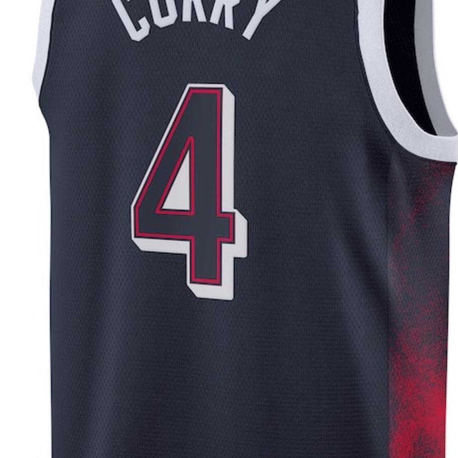 Nike Футболка Curry Olympic Away Team USA Dream Team без рукавов для баскетбола, унисекс, темно-синяя 201930-858