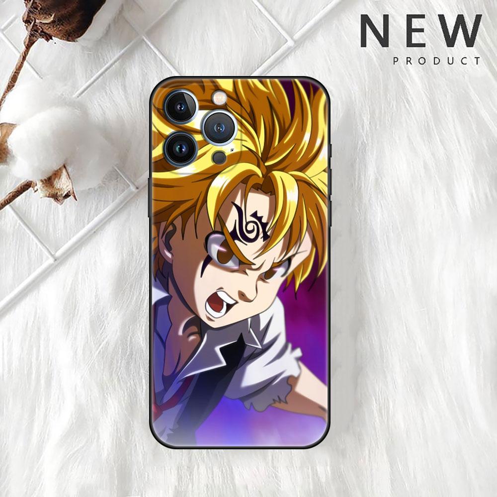 The Seven Deadly Sins Phone Case For iPhone 11 13 Pro Max 12 Mini 7 8 Plus SE 2020 X XS 6 6S 5 5S Soft Funda Silicone Back Cover