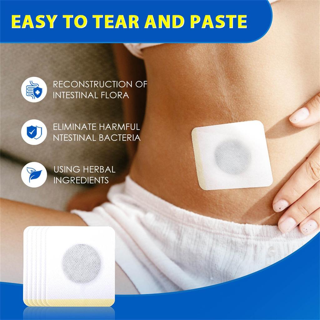 Пластырь на брюшную полость для облегчения боли в животе, вздутия живота, диареи, ухода за селезенкой и желудком