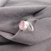 Purple Cat's Eye Gemstone 925 Solid Silver Handmade Jewelry Ring Gift For Wife RR-53-43