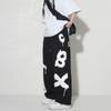 Letter Printed Euro American Style Jazz Loose Leggings Hip-hop Dance Sweatpants Cool Fashion Wide Leg Pants Streetwear Women