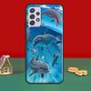 Ocean Dolphin Case For Samsung A52S A12 A32 A42 A52 A72 A51 A71 A31 A11 A40 A50 A70 A21S Phone Cover