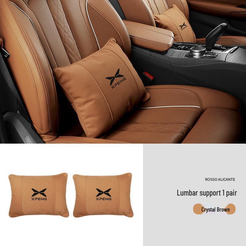 XPeng P7 Headrest & Lumbar Support, P5/G3/i G9 Neck Pillow: Maybach Style.