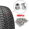 100Pcs 8*10mm Anti-Slip Screw Stud Wheel Tyre Car SUV ATV Snow Emergency Spikes For Shoes ATV Car Motorcycle Tire Wear Resistant