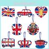 Regal King Charles Iii Coronation Celebration Decorative Hangings