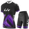 2026 Pro Team Мужской Комплект LIV Cycling Летний Женский Велосипедная Одежда для MTB Велосипедная Одежда Ropa Ciclismo Комплект Велосипедных Маек
