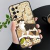 Cartoon Cat Phone Case For Samsung A52S A21S A33 A23 A13 A14 A32 A52 A53 A54 A51 A71 A15