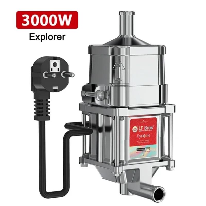 3000W 220V Diesel Preheater Engine Coolant Heater Parking Anti Freeze Protection For Vehicle Winter Cold Start Solution