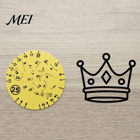 Decorative Thread Winding Board Drawing Template Kit, with Durable Grooved Design, Digital Scale Rotation Easy Craft for Kids Template, And Adults DIY