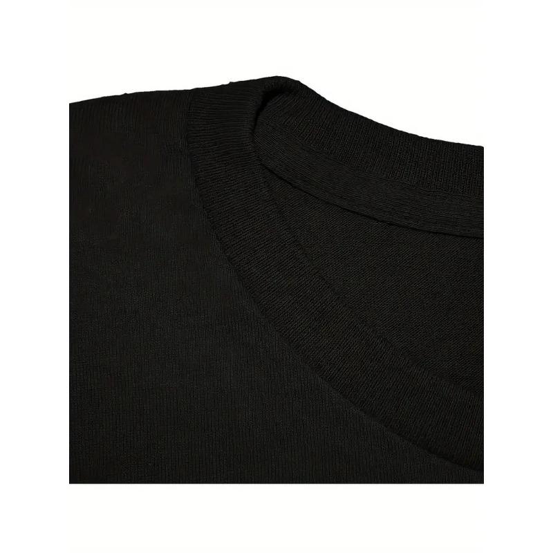 Мужская футболка с графическим принтом «Иисус есть Царь» (европейский размер) - Повседневная летняя футболка с короткими рукавами, круглым вырезом, смелыми буквами и дизайном с крестом, дышащая