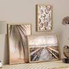 Sunset Beach Coconut Tree Bridge Shell Bird Wall Art Living Room Decoration Canvas Painting Nordic Posters And Prints Pictures