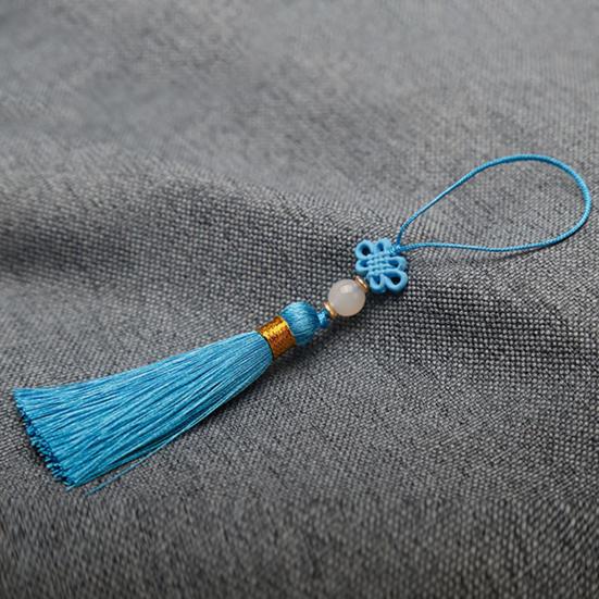 Подвески с кисточками и шнурком, моющиеся, цветные, удобные на ощупь, сделай сам, с кисточкой в китайском стиле