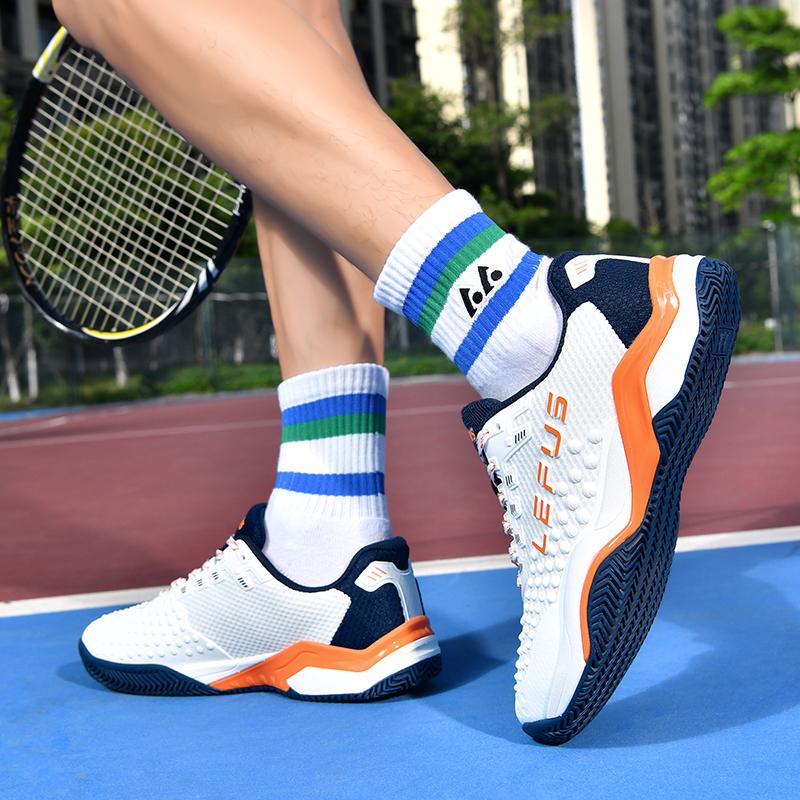 LEFUS Unisex Athletic Shoes Lightweight Badminton Shoes Table Tennis Shoes Golf and Tennis Shoes Women Shoes