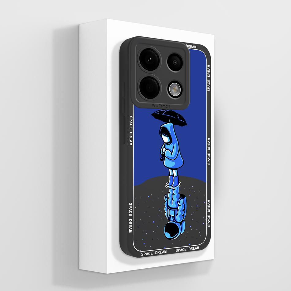 Чехол для POCO X6 Pro Различные стили Конфетная крышка для телефона Для POCO X 6 Мягкий жидкий силикон Защита камеры Ударопрочные задние крышки